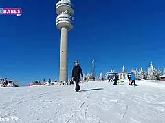 Sugarbabestv: First Midget Blowjob on Ski Vacation