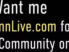 milf julia ann masturbates solo in lingerie