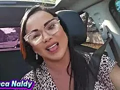 mama drives sex with big clit flashing