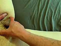 Upclose pov hairy pussy clit fingering leads to missionary doggy fucking
