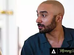 Unfaithful stud has dirty affair with horny stepmom-in-law Christie Stevens.