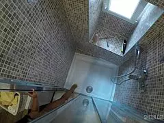 I-I can't believe this sensual 3-some with my dildo in the shower is beyond wet dreams.