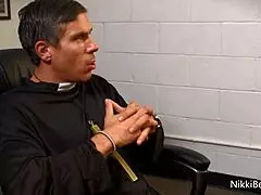 busty nuns nikki are so taboo 😈