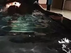 i hit my buddys old lady in the pool