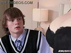 blonde christian stepmom christie stevens catches her stepson spikey dee watching anal porn on his phone