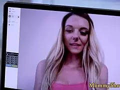 Busty Mature Stepmom Queening Lesbian Beauty