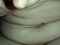 Mature woman squirts milk from hot tits