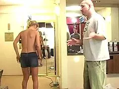 i'm fucking this brunette slut hard in the ass on the bed