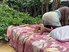 Outdoor fuck with african black teen 18+.