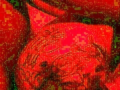 The hot tat girl gets fucked hard in the redroom