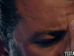 big tits curvy mature milf walks in on cheating husband and joins