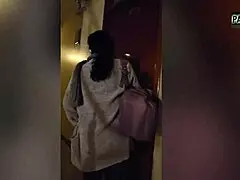 i convinced a mature woman in the store to pay her debts by fucking her quietly in a motel, horny slut