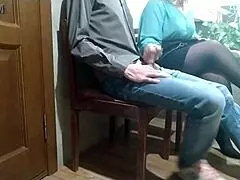 Mature stranger helped me cum in a public place