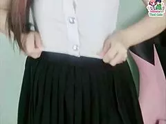 Cute Teen Fingers Nipples Then Pussy 😋