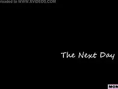 Stepson ds to his stepdad and fucks his milf mom