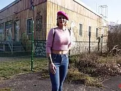 Blonde endy casting fuck