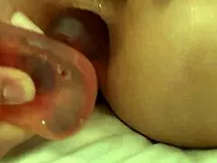 young woman performs oral until facial then enjoys anal with big dick