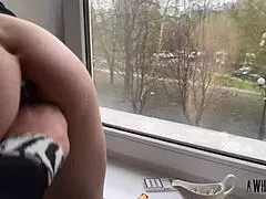 Onderdanige BDSM Slet Smit Vrouw Baas om Haar te Trainen voor Publieke Visting