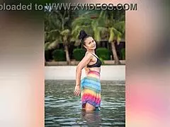 Tropical nights photoshoot temptation unfolds