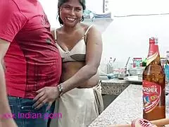 Son-in-law fucks mother-in-law hard after drinking, clear Hindi voice