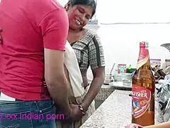 Son-in-law fucks mother-in-law hard after drinking, clear Hindi voice