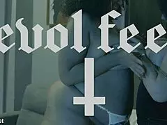 Two Foot Goddesses Dominate Dirty Old Man