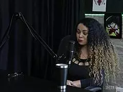 CHARLOTTYE GETS WILD IN SHEER RED FOR PORN CAST BRAZIL INTERVIEW FUCKING