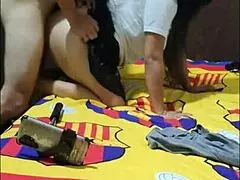 sexy stepmom rides moaning loudly