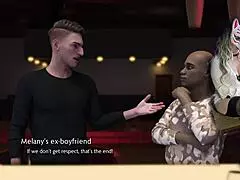 I watch the busty milf choke on dildo in cosplay