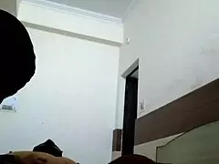 Black Wife Fucking Creampie at Home with Big Ass