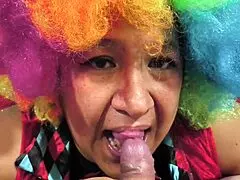 Especial halloween 2025 cirquera sexy se la cogen rico