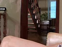 step mom dressed as sexy maid for my step dad but i fucked her first