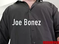 muscular joe bonez ensnares sexy riley jean in hot carnal rimming