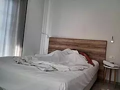 sharing a hotel room with my sexy stepmom is a risky endeavor full of temptation