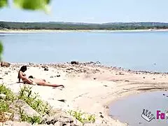 Voyeur Natalii Quinn Hunts For Cock In Madrid's San Juan Reservoir Video By Fakings!