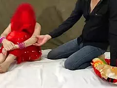 i fucked my horny wife hard in the ass and she moaned so loud, feeling their cum inside her tight pussy