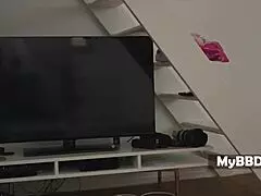 I watch anal russian queen alysa gap play cock-cleaning french maid with a black dude in this 4k teaser.