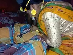 bangladeshi wife celebrates wedding anniversary with husband