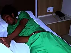 Sharing Bed With Busty Milf Leyne Rodriguez Turns Into Rough Fuck For Young Guy