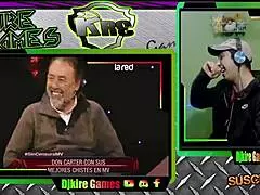 sin censura heidi y el abuelo youtuber djkire games reacciona xd youtube djkire games