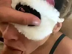 Full profile video of mommy teen blowjob and rough creampie fucking.