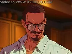 teaser hot milf sucks and fucks huge cock in the kitchen.