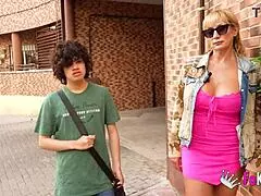 very experienced milf gives sex lessons to inexperienced young man victoria vera and her big tits at fakings