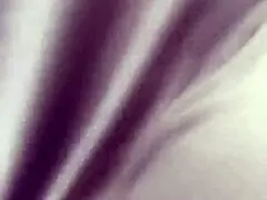 Stepmother with big boobs walks outside