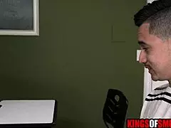 teacher step mom helps step son release tension