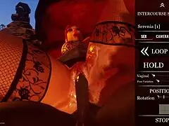 Wild Life - Big Ass White Milf Serenia Dresses as Slut, Fucks Big Black Nero by Fire