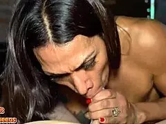 Ebony fitness milf waited for me in the shadows to please her ft vanemilfit.