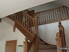 uk mature lady sonia exposes her big breasts in adulterous act.