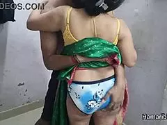 hot indian bhabhi's big hairy ass gets fucked hard by cheating devar closeup