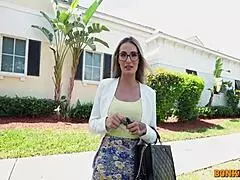 blonde milf mandy rhea sells panties while riding cock doggystyle hard